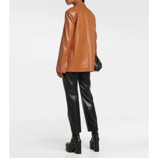 Nanushka Karo Faux Leather Blazer 2 Nanushka Karo Faux Leather Blazer - Image 2