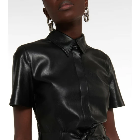 Nanushka Halli Faux Leather Minidress 3 Nanushka Halli Faux Leather Minidress - Image 3