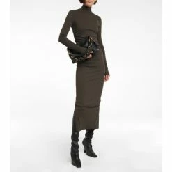 Nanushka Turtleneck Midi Dress