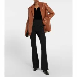 Nanushka Gesa Off-shoulder Velvet Bodysuit