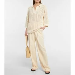 Nanushka Siya Crochet Top