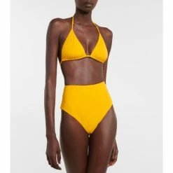 Nanushka Caia Triangle Bikini Top