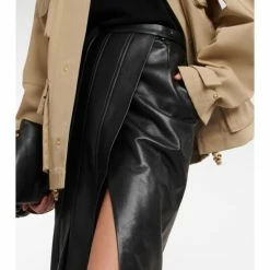 Nanushka Fida Faux Leather Midi Skirt -Paco Rabanne Elegant Store unnamed file 706