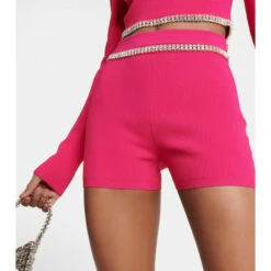 Paco Rabanne Embellished High-rise Shorts -Paco Rabanne Elegant Store unnamed file 71