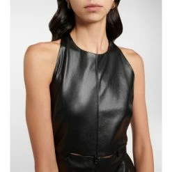 Nanushka Layan Faux Leather Minidress -Paco Rabanne Elegant Store unnamed file 725