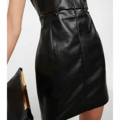 Nanushka Layan Faux Leather Minidress -Paco Rabanne Elegant Store unnamed file 726
