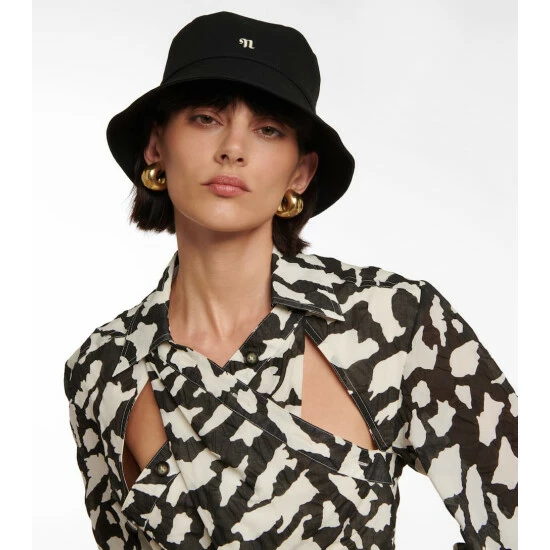 Nanushka Caran Cotton Bucket Hat 1 Nanushka Caran Cotton Bucket Hat