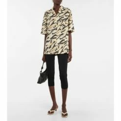 Nanushka Carole High-rise Cropped Leggings