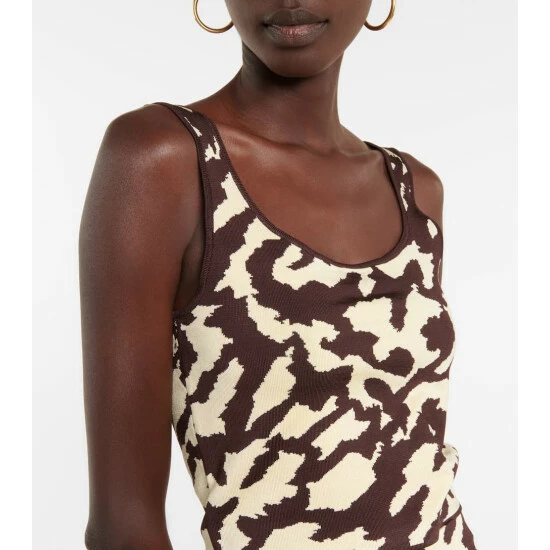 Nanushka Sabrina Intarsia Tank Top 3 Nanushka Sabrina Intarsia Tank Top - Image 3