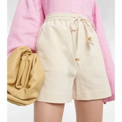 Nanushka Havin Cotton Shorts -Paco Rabanne Elegant Store unnamed file 741