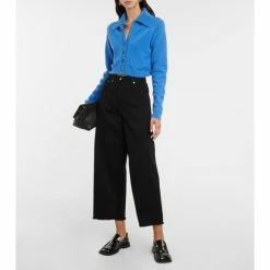 Nanushka Josi Wool-blend Cropped Cardigan