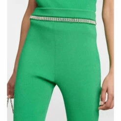 Paco Rabanne Embellished Ribbed-knit Flared Pants 5 Paco Rabanne Embellished Ribbed-knit Flared Pants -Paco Rabanne Elegant Store unnamed file 77