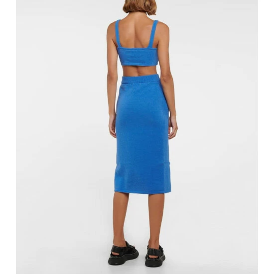 Nanushka Jorna Wool-blend Midi Skirt 2 Nanushka Jorna Wool-blend Midi Skirt - Image 2