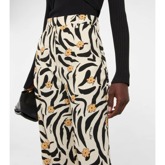 Nanushka Lanai Floral High-rise Straight Pants 3 Nanushka Lanai Floral High-rise Straight Pants - Image 3