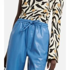 Nanushka Calie Faux Leather Wide-leg Pants -Paco Rabanne Elegant Store unnamed file 814