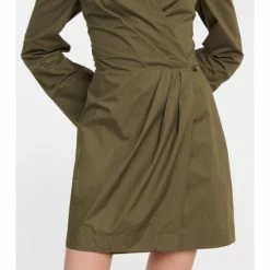 Nanushka Esma Cotton Wrap Minidress -Paco Rabanne Elegant Store unnamed file 818