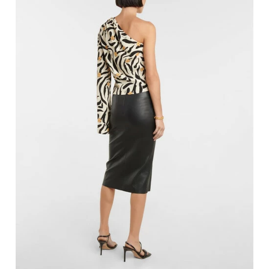 Nanushka Laurine One-shoulder Printed Top 2 Nanushka Laurine One-shoulder Printed Top - Image 2