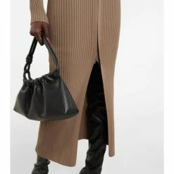 Nanushka Bennie Ribbed-knit Midi Dress -Paco Rabanne Elegant Store unnamed file 844