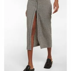 Nanushka Sabri Gingham Seersucker Shirt Dress -Paco Rabanne Elegant Store unnamed file 868