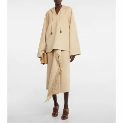 Nanushka Moshe Wool And Silk Sweatshirt