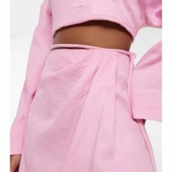 Nanushka Linen Midi Skirt 6 Nanushka Linen Midi Skirt -Paco Rabanne Elegant Store unnamed file 879