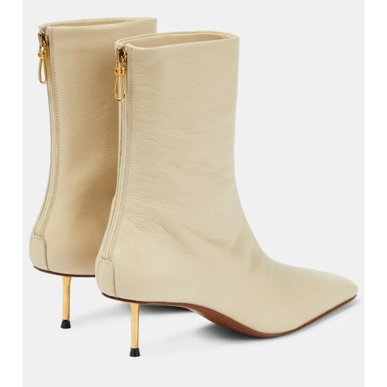 Nanushka Talli Leather Ankle Boots 2 Nanushka Talli Leather Ankle Boots - Image 2