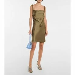 Nanushka Merva Satin Slip Dress