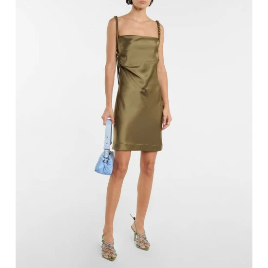 Nanushka Merva Satin Slip Dress 1 Nanushka Merva Satin Slip Dress