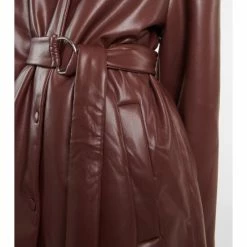 Nanushka Liban Belted Faux Leather Jacket 8 Nanushka Liban Belted Faux Leather Jacket -Paco Rabanne Elegant Store unnamed file 896
