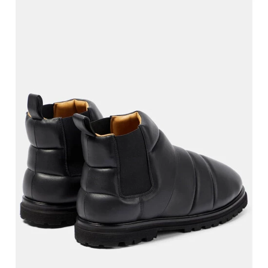 Nanushka Bede Leather Ankle Boots 2 Nanushka Bede Leather Ankle Boots - Image 2