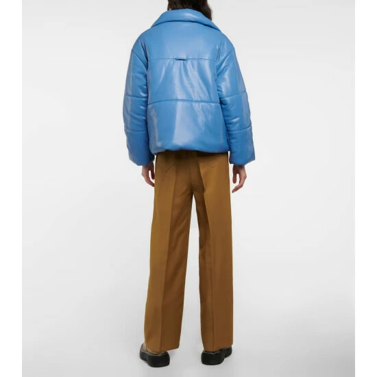 Nanushka Hide Faux Leather Puffer Jacket 2 Nanushka Hide Faux Leather Puffer Jacket - Image 2